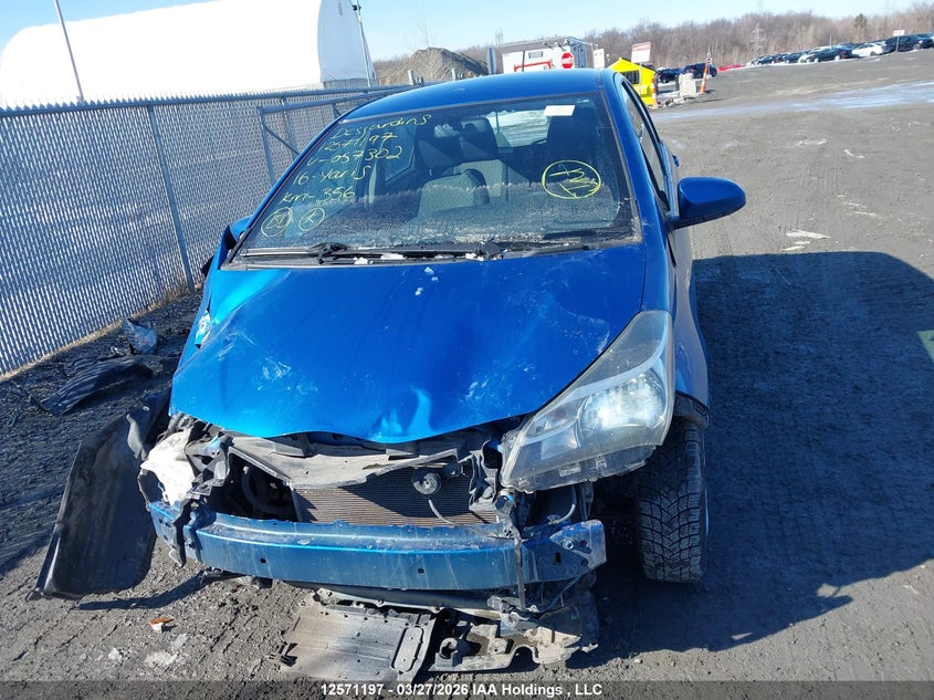 2016 Toyota Yaris Le VIN: VNKKTUD33GA057302 Lot: 12571197