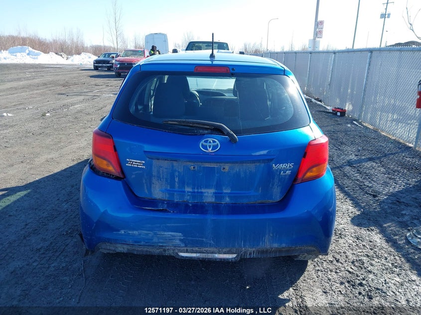 2016 Toyota Yaris Le VIN: VNKKTUD33GA057302 Lot: 12571197