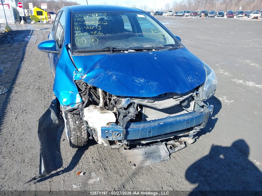 2016 Toyota Yaris Le VIN: VNKKTUD33GA057302 Lot: 12571197