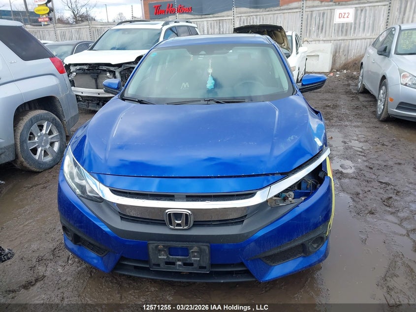 2018 Honda Civic Ex VIN: 2HGFC2F84JH026321 Lot: 12571255