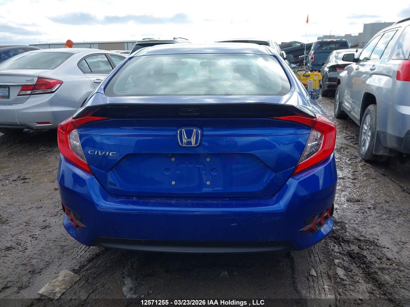2018 Honda Civic Ex VIN: 2HGFC2F84JH026321 Lot: 12571255