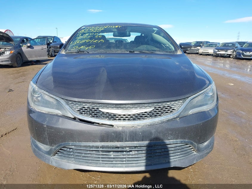2015 Chrysler 200 Lx VIN: 1C3CCCFB3FN614720 Lot: 12571328