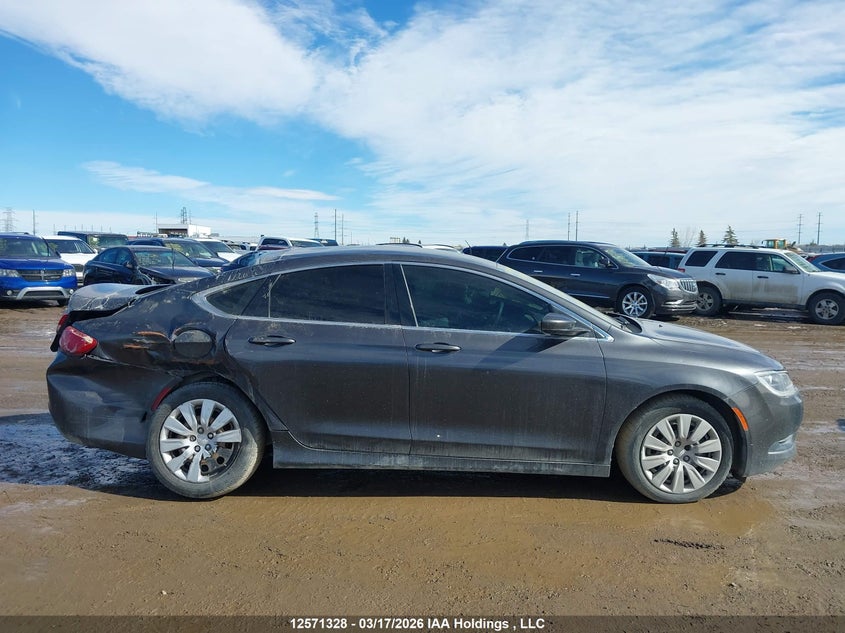 2015 Chrysler 200 Lx VIN: 1C3CCCFB3FN614720 Lot: 12571328