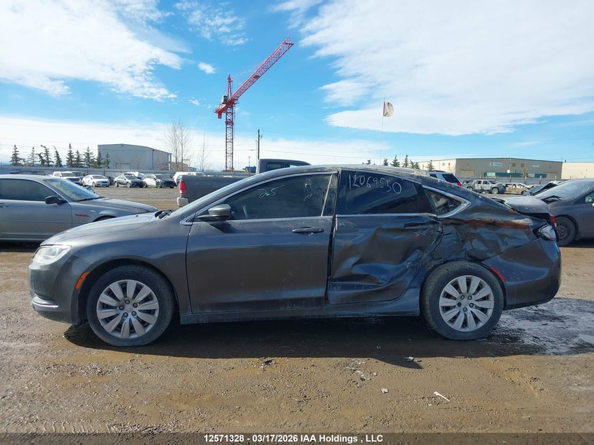2015 Chrysler 200 Lx VIN: 1C3CCCFB3FN614720 Lot: 12571328