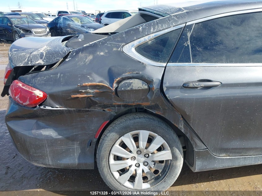 2015 Chrysler 200 Lx VIN: 1C3CCCFB3FN614720 Lot: 12571328