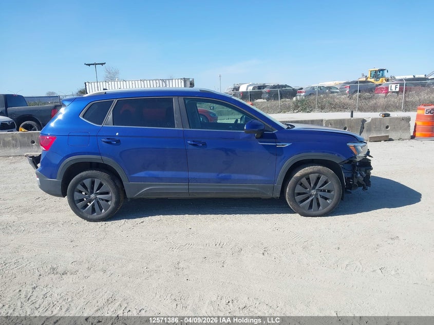 2024 Volkswagen Taos Se VIN: 3VVSX7B21RM013895 Lot: 12571386