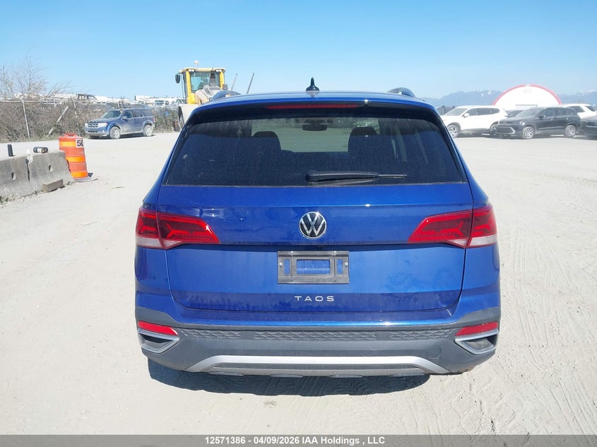 2024 Volkswagen Taos Se VIN: 3VVSX7B21RM013895 Lot: 12571386