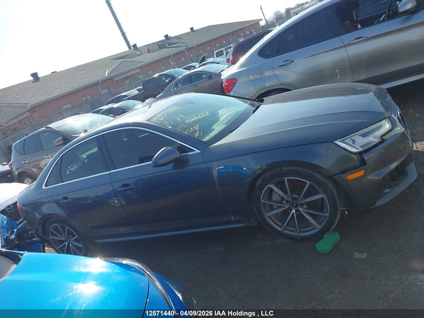 2017 Audi A4 2.0T Technik VIN: WAUFNAF44HN024678 Lot: 12571440