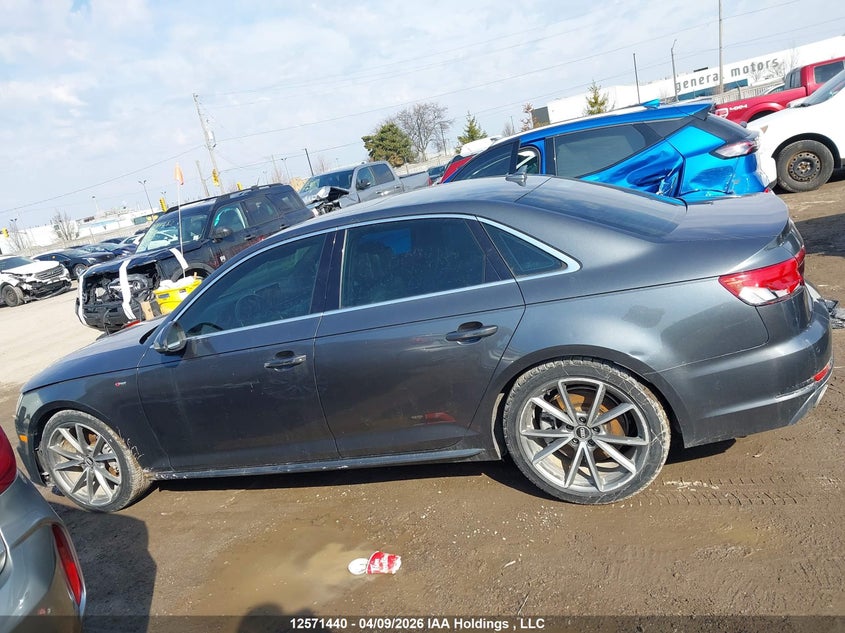 2017 Audi A4 2.0T Technik VIN: WAUFNAF44HN024678 Lot: 12571440