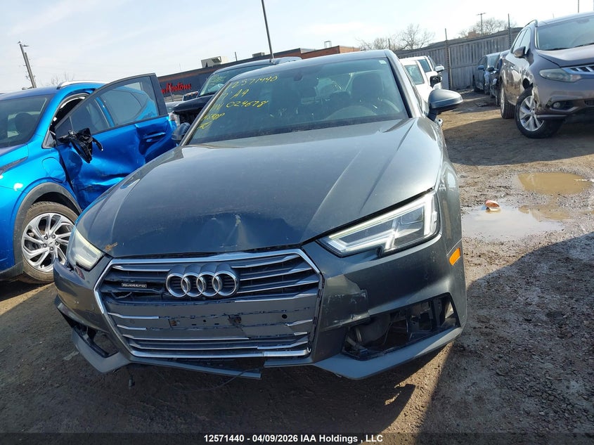 2017 Audi A4 2.0T Technik VIN: WAUFNAF44HN024678 Lot: 12571440