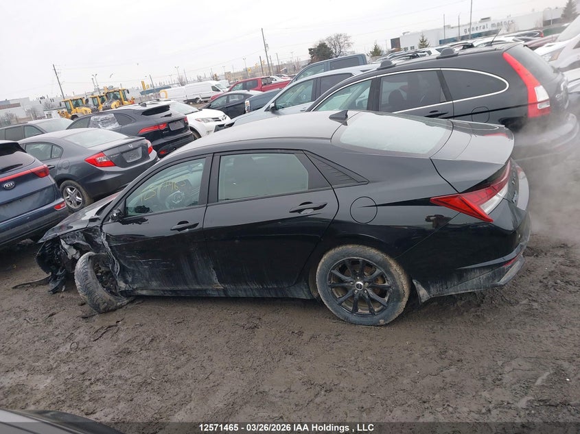 2022 Hyundai Elantra Hybrid Preferred VIN: KMHLM4AJ7NU015011 Lot: 12571465