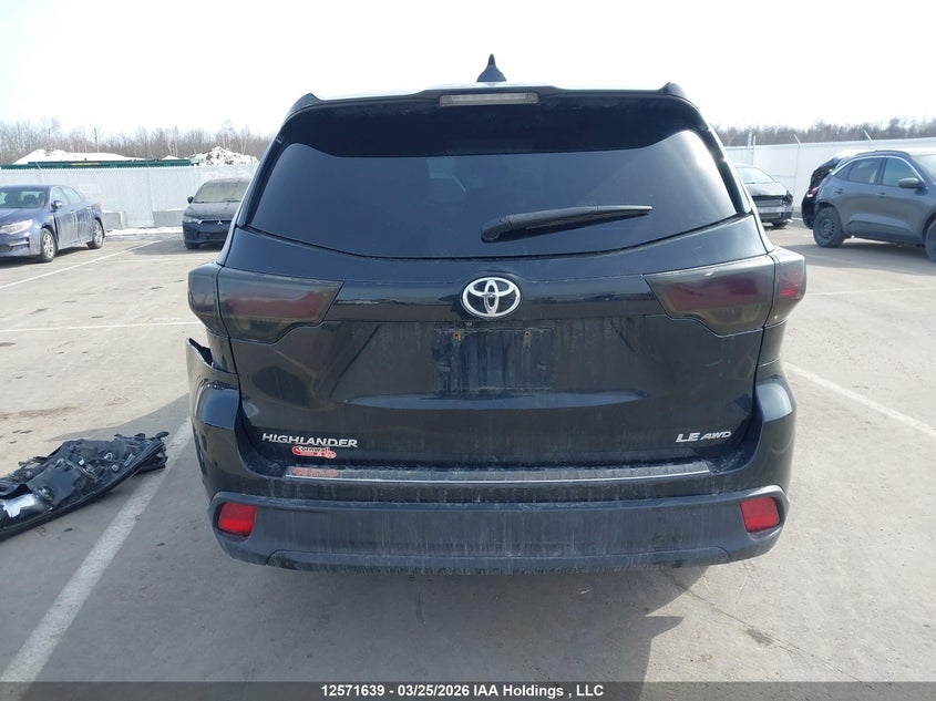 2014 Toyota Highlander Le VIN: 5TDBKRFH9ES021471 Lot: 12571639