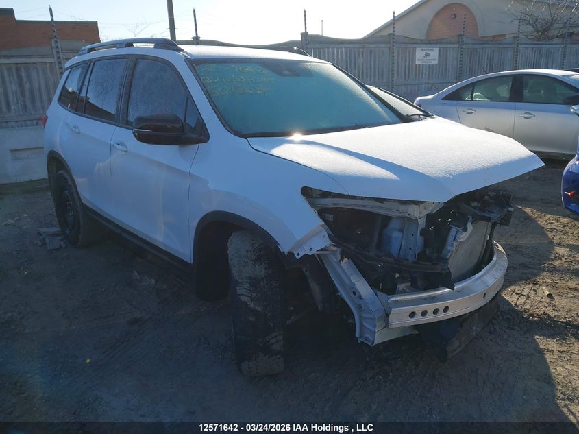 2022 Honda Passport Trailsport VIN: 5FNYF8H68NB501204 Lot: 12571642