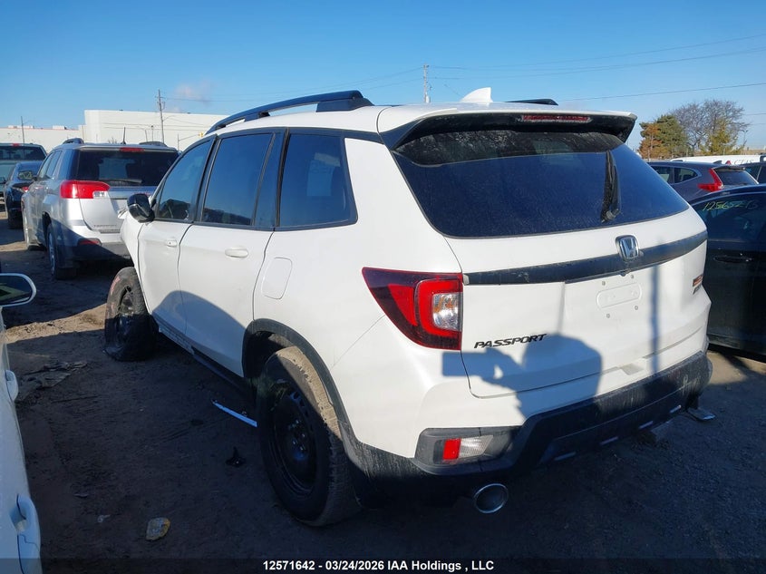 2022 Honda Passport Trailsport VIN: 5FNYF8H68NB501204 Lot: 12571642