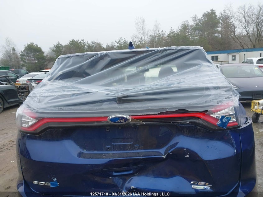 2016 Ford Edge Sel VIN: 2FMPK4J9XGBC43932 Lot: 12571710