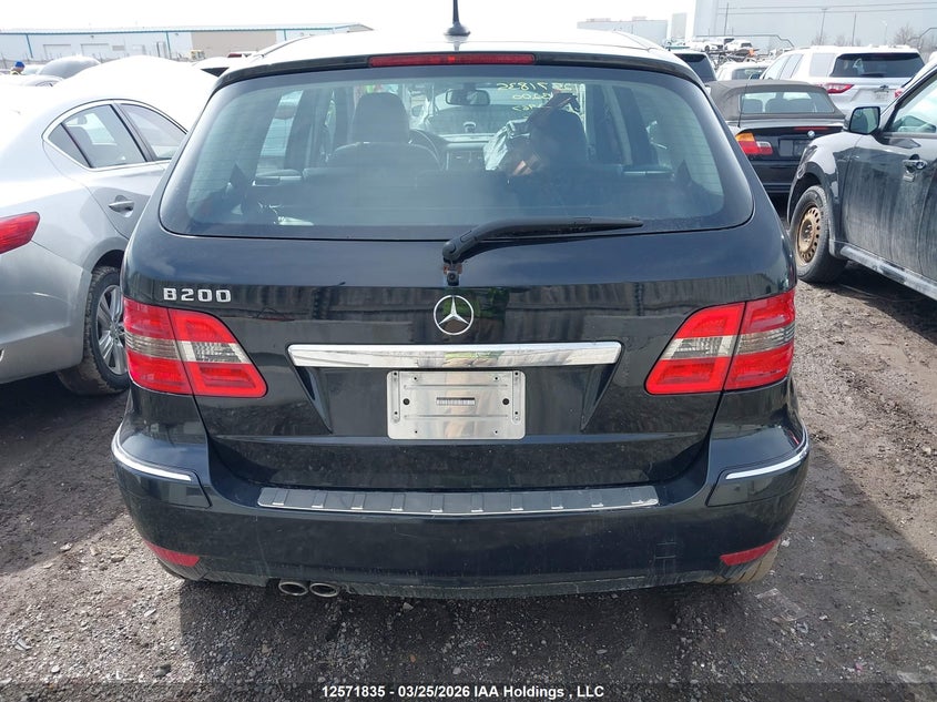 2011 Mercedes-Benz B200 T VIN: WDDFH3EB7BJ633967 Lot: 12571835