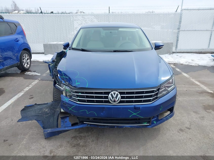 2017 Volkswagen Passat 1.8 Tsi Trendline+ VIN: 1VWAT7A32HC044375 Lot: 12571866