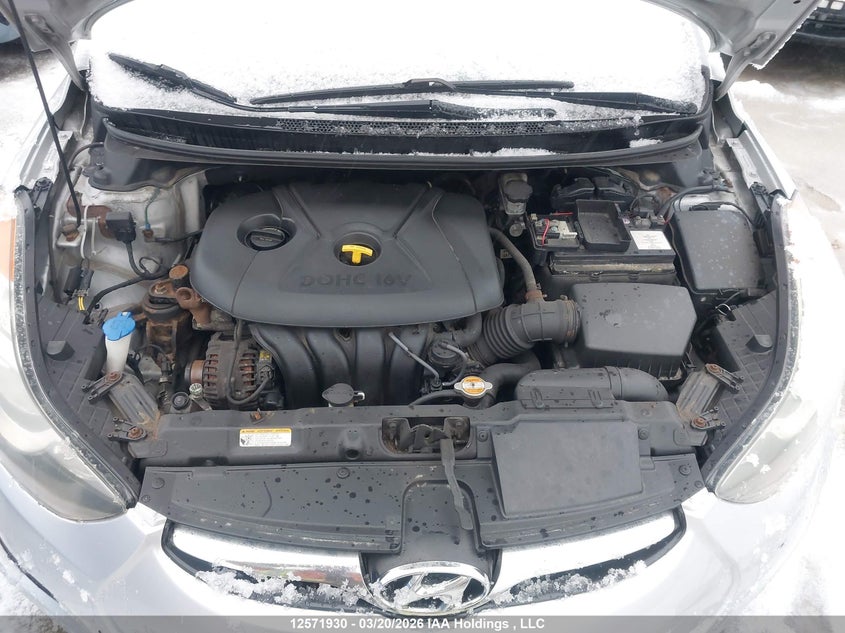 2012 Hyundai Elantra Gls/Limited VIN: 5NPDH4AE7CH144762 Lot: 12571930