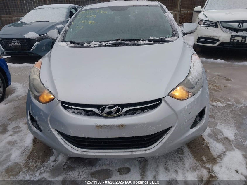 2012 Hyundai Elantra Gls/Limited VIN: 5NPDH4AE7CH144762 Lot: 12571930