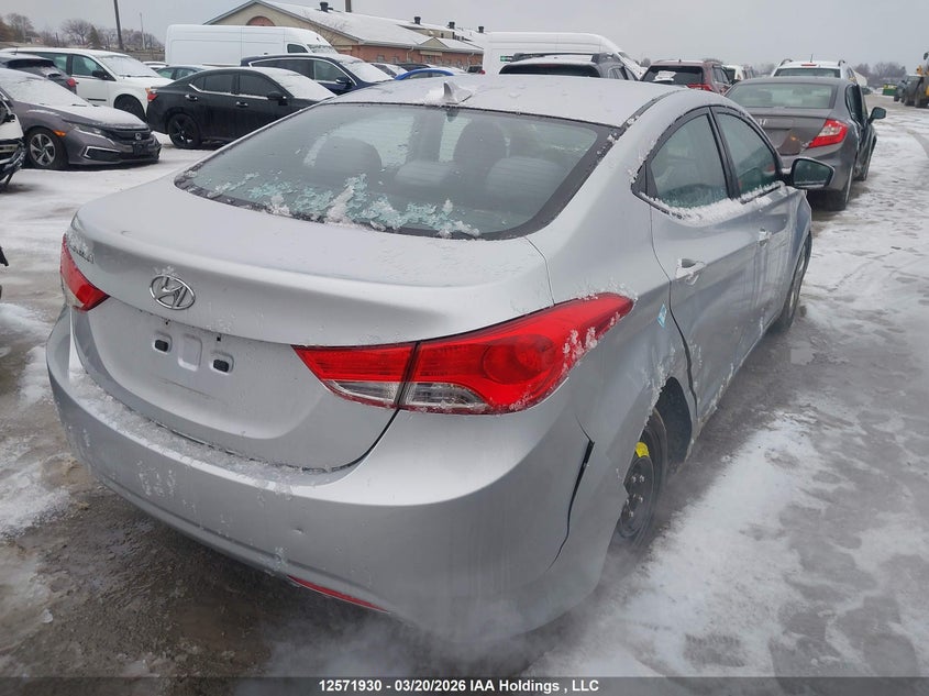 2012 Hyundai Elantra Gls/Limited VIN: 5NPDH4AE7CH144762 Lot: 12571930