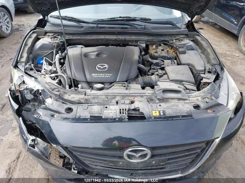 2014 Mazda 3 Touring VIN: JM1BM1L7XE1166717 Lot: 12571942