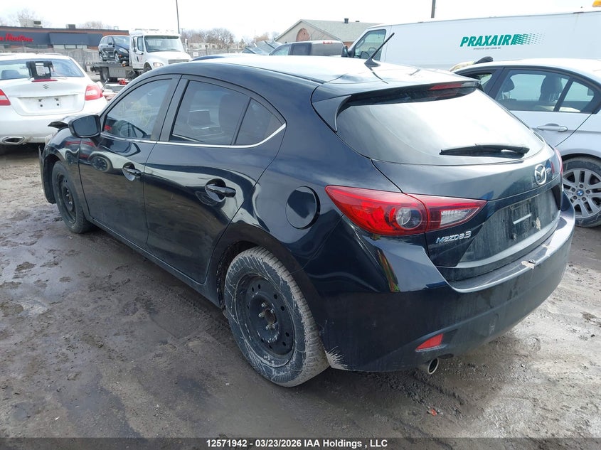 2014 Mazda 3 Touring VIN: JM1BM1L7XE1166717 Lot: 12571942