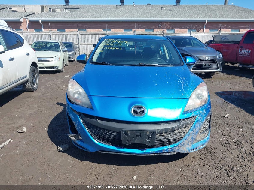 2010 Mazda Mazda3 VIN: JM1BL1SF0A1276603 Lot: 12571959