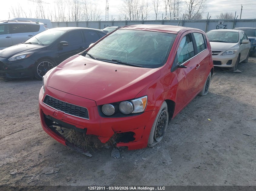 Vin: 1g1jc6sh9c4103862, lot: 2966372, chevrolet sonic lt 20122