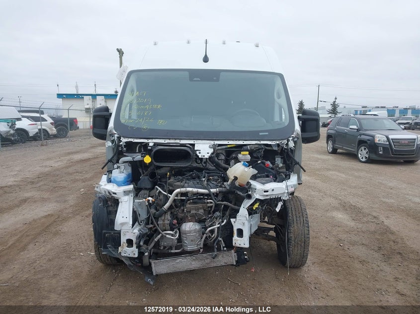 2023 Ram Promaster 2500 2500 High VIN: 3C6LRVDG2PE506137 Lot: 12572019