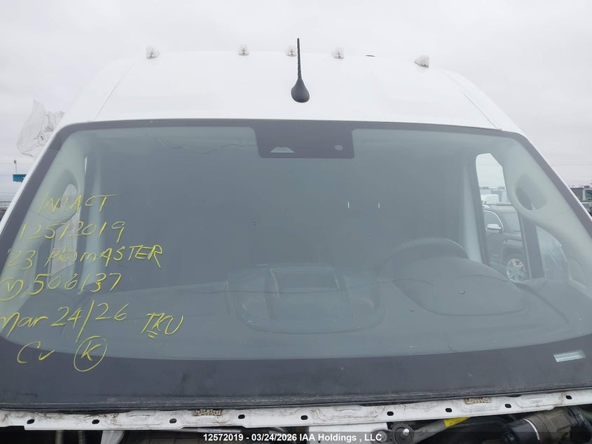 2023 Ram Promaster 2500 2500 High VIN: 3C6LRVDG2PE506137 Lot: 12572019