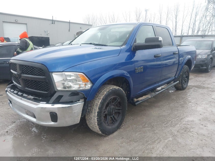 2017 RAM 1500, Угон, IAAI, VIN 1C6RR7LG4HS526461 — фото 2