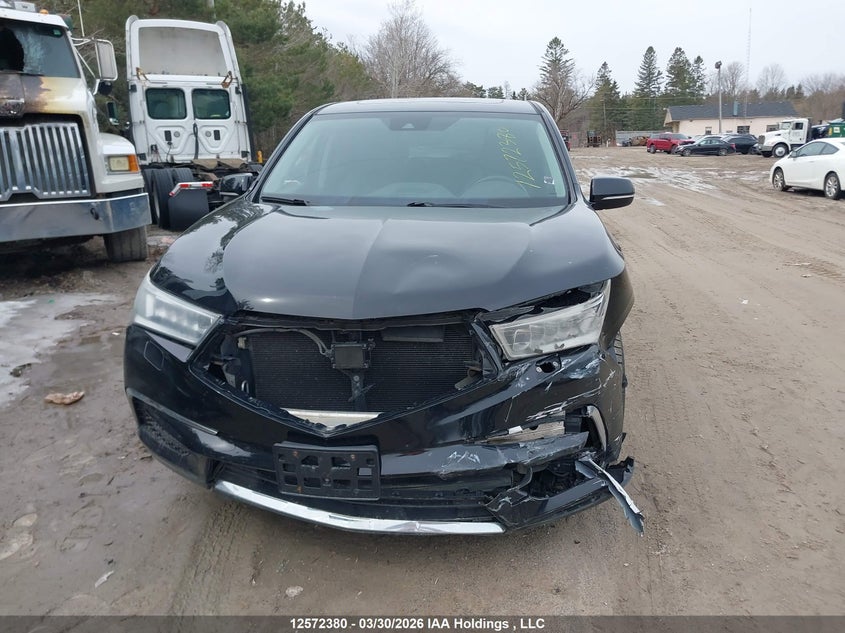 2017 Acura Mdx VIN: 5FRYD4H22HB501276 Lot: 12572380