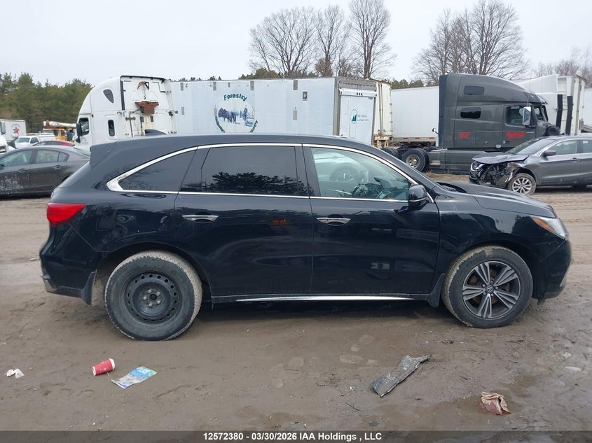 2017 Acura Mdx VIN: 5FRYD4H22HB501276 Lot: 12572380