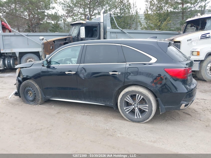 2017 Acura Mdx VIN: 5FRYD4H22HB501276 Lot: 12572380