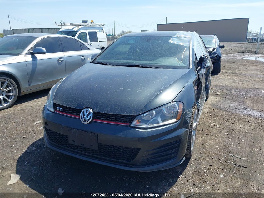 Vin: 3vwyt7au0gm067612, lot: 2966817, volkswagen golf gti 3-door/3-door autobahn 20162