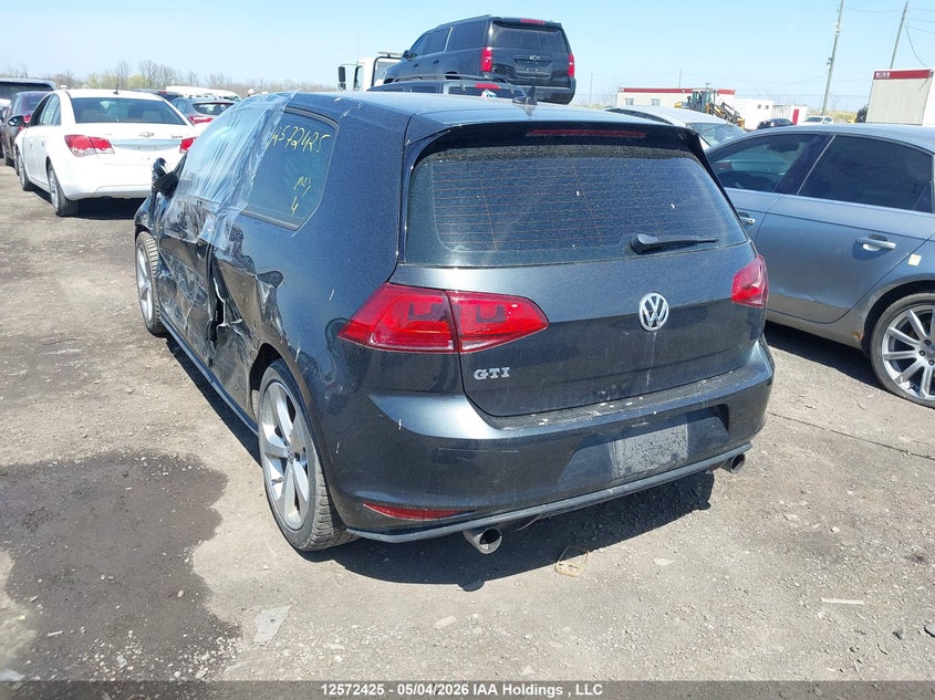 Vin: 3vwyt7au0gm067612, lot: 2966817, volkswagen golf gti 3-door/3-door autobahn 20163