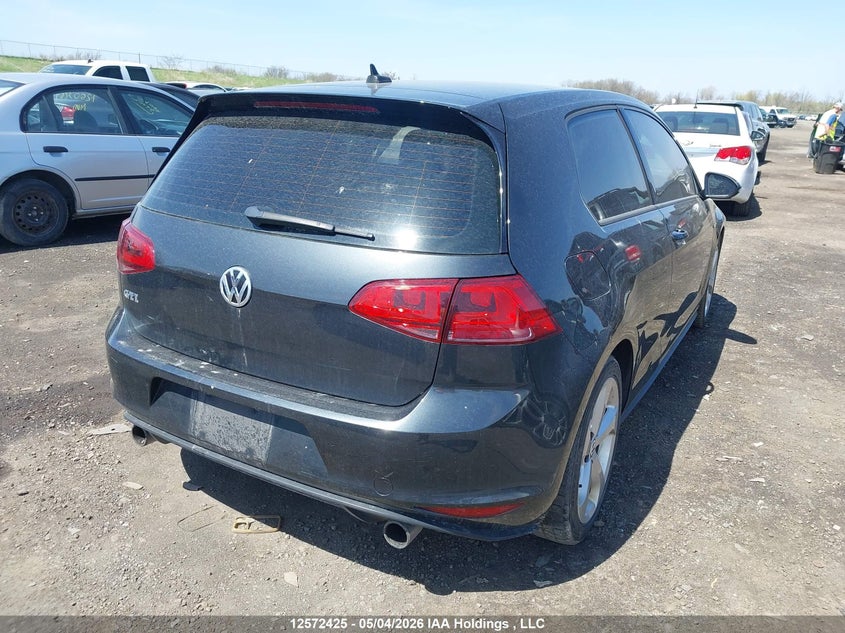 Vin: 3vwyt7au0gm067612, lot: 2966817, volkswagen golf gti 3-door/3-door autobahn 20164