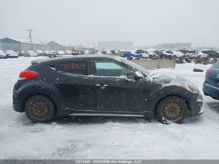 2013 Hyundai Veloster VIN: KMHTC6AE3DU139535 Lot: 12572428