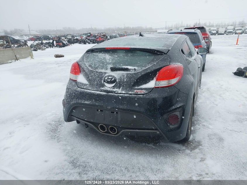 2013 Hyundai Veloster VIN: KMHTC6AE3DU139535 Lot: 12572428