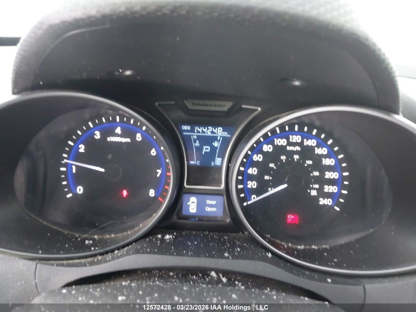 2013 Hyundai Veloster VIN: KMHTC6AE3DU139535 Lot: 12572428