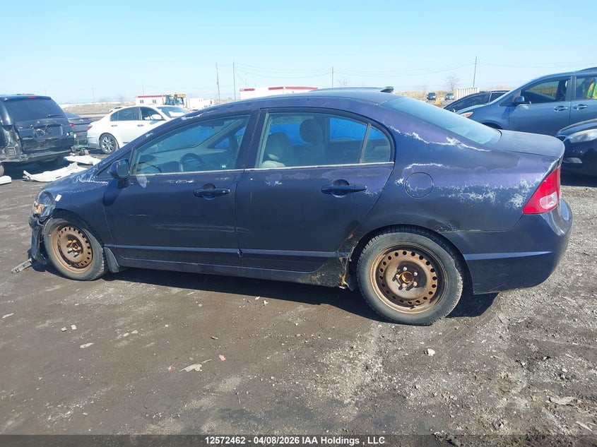 2007 Honda Civic Lx VIN: 2HGFA16517H001438 Lot: 12572462