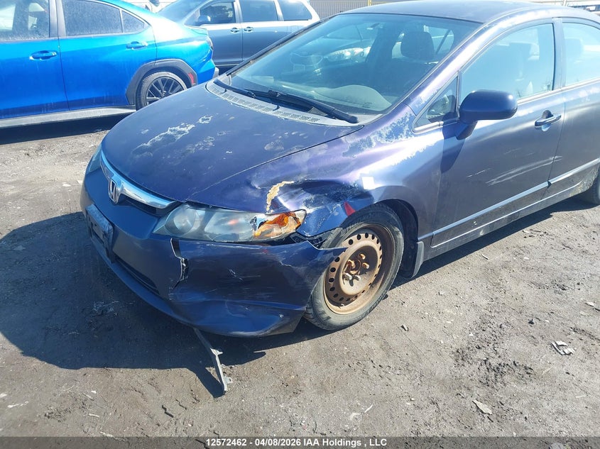 2007 Honda Civic Lx VIN: 2HGFA16517H001438 Lot: 12572462