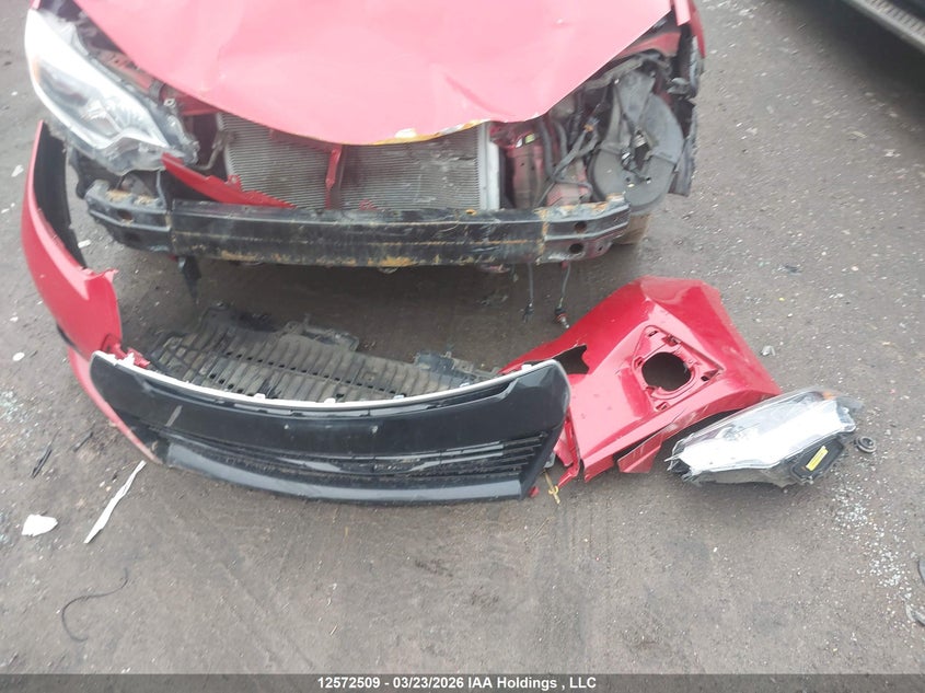 2016 Toyota Corolla L/Le/Le Pls/Prm/S/S Pls VIN: 2T1BURHE0GC734168 Lot: 12572509