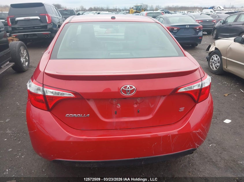 2016 Toyota Corolla L/Le/Le Pls/Prm/S/S Pls VIN: 2T1BURHE0GC734168 Lot: 12572509