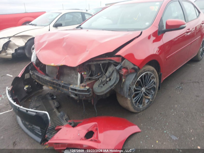 2016 Toyota Corolla L/Le/Le Pls/Prm/S/S Pls VIN: 2T1BURHE0GC734168 Lot: 12572509