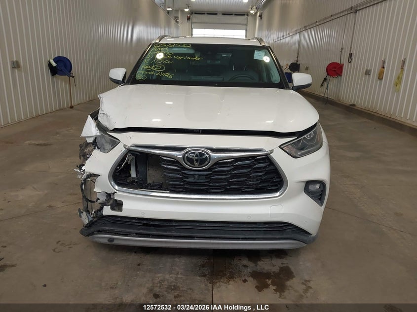 2021 Toyota Highlander Platinum VIN: 5TDFZRBH7MS109890 Lot: 12572532