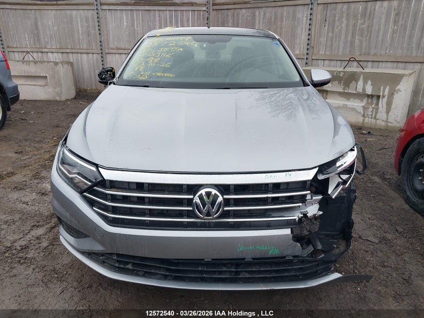 2020 VOLKSWAGEN JETTA SEDAN 1.4L I-4 DI, DOHC, VVT, TURBO, 147HP