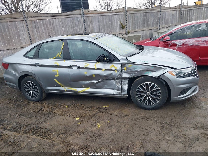 2020 VOLKSWAGEN JETTA SEDAN 1.4L I-4 DI, DOHC, VVT, TURBO, 147HP