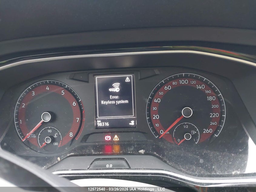 2020 VOLKSWAGEN JETTA SEDAN 1.4L I-4 DI, DOHC, VVT, TURBO, 147HP