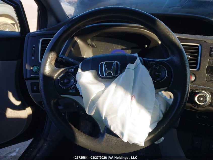 2014 Honda Civic Lx VIN: 2HGFB2F40EH013295 Lot: 12572564